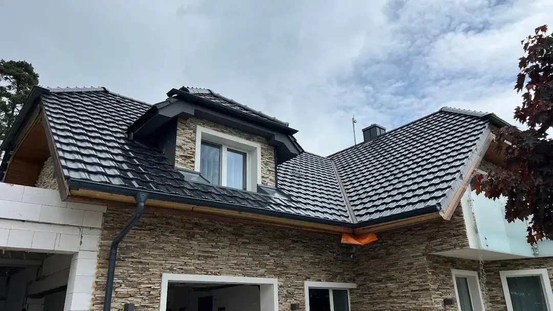Dokončená rekonstrukce střechy rodinného domu v Chotíkově